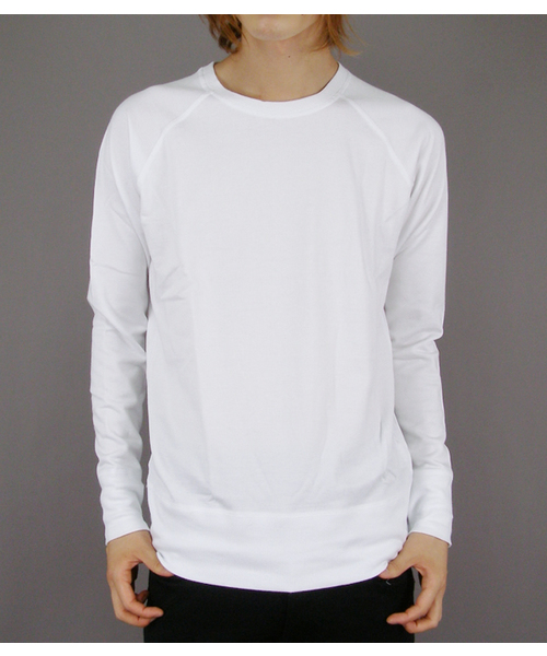 SHIPS（シップス）の「FRENCH TERRY CREW/NECK L/S（スウェット・メンズ・ホワイト/グレー/ブラック・SMALL/MEDIUM/LARGE/X-LARGE）」の6枚目の写真