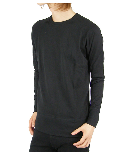 SHIPS（シップス）の「FRENCH TERRY CREW/NECK L/S（スウェット・メンズ・ホワイト/グレー/ブラック・SMALL/MEDIUM/LARGE/X-LARGE）」の9枚目の写真