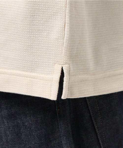 McGREGOR（マックレガー）の「吸水速乾チェック衿ポロシャツ（ポロシャツ・メンズ・アイボリー/ブルー/ネイビー・L/M/LL）」の6枚目の写真