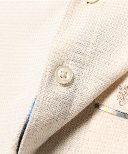 McGREGOR（マックレガー）の「吸水速乾チェック衿ポロシャツ（ポロシャツ・メンズ・アイボリー/ブルー/ネイビー・L/M/LL）」の7枚目の写真