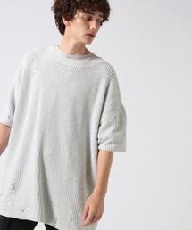 HARE | クラッシュニットプルオーバー(HARE)(ニット/セーター)