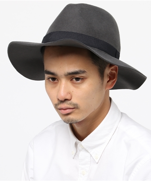 RAGEBLUE（レイジブルー）の「ラウンドフェルトハット/734299（ハット・メンズ・ダークブラウン/ダークグレー/オリーブ/ブラック/ネイビー/キャメル/ベージュ・FREE）」の15枚目の写真