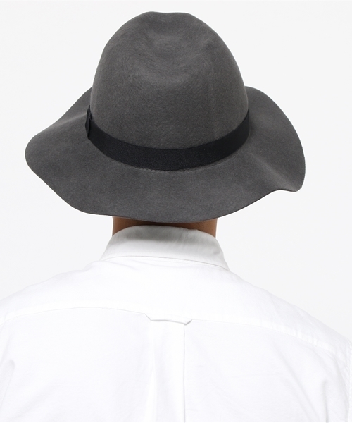 RAGEBLUE（レイジブルー）の「ラウンドフェルトハット/734299（ハット・メンズ・ダークブラウン/ダークグレー/オリーブ/ブラック/ネイビー/キャメル/ベージュ・FREE）」の10枚目の写真
