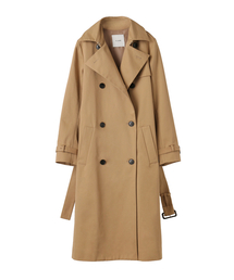 CLANE | BACK VOLUME TUCK TRENCH COAT(トレンチコート)
