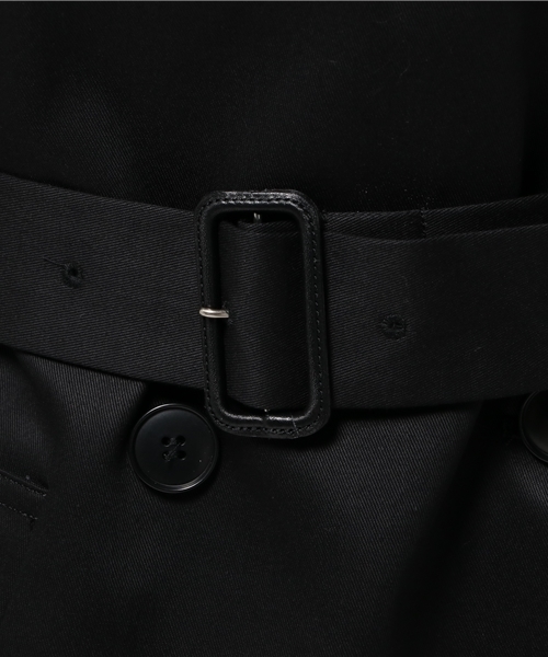 CLANE（クラネ）の「BACK VOLUME TUCK TRENCH COAT（トレンチコート・レディース・ベージュ/ブラック・1/2）」の20枚目の写真