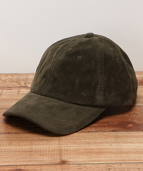 SEVENDAYS=SUNDAY（セブンデイズサンデイ）の「U USC CURVE BB-CAP/FAKE SUEDE（ハット・レディース・ブラック/カーキ/ネイビー/ブラウン・FREE）」の4枚目の写真