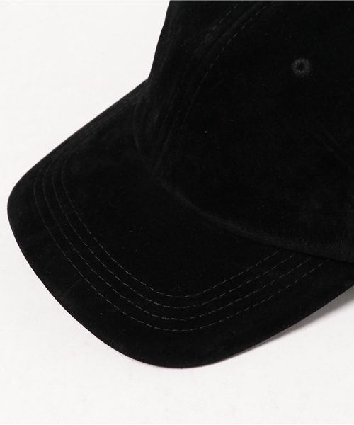 SEVENDAYS=SUNDAY（セブンデイズサンデイ）の「U USC CURVE BB-CAP/FAKE SUEDE（ハット・レディース・ブラック/カーキ/ネイビー/ブラウン・FREE）」の7枚目の写真