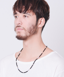 VIRGOwearworks | Blended bead necklace(ネックレス)