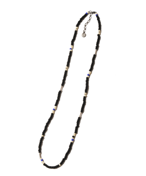 VIRGOwearworks(ヴァルゴウェアワークス)の「Blended bead necklace(ネックレス・メンズ・レッド/ブラック/ターコイズブルー・FREE)」の13枚目の写真