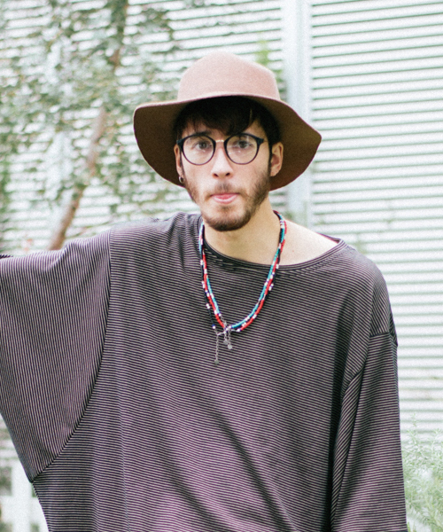 VIRGOwearworks(ヴァルゴウェアワークス)の「Blended bead necklace(ネックレス・メンズ・レッド/ブラック/ターコイズブルー・FREE)」の12枚目の写真