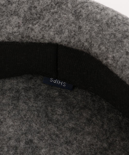 SHIPS（シップス）の「ベレー帽 2（ハンチング/ベレー帽・レディース・グレー/ブルー/ブラック・ONE SIZE）」の7枚目の写真