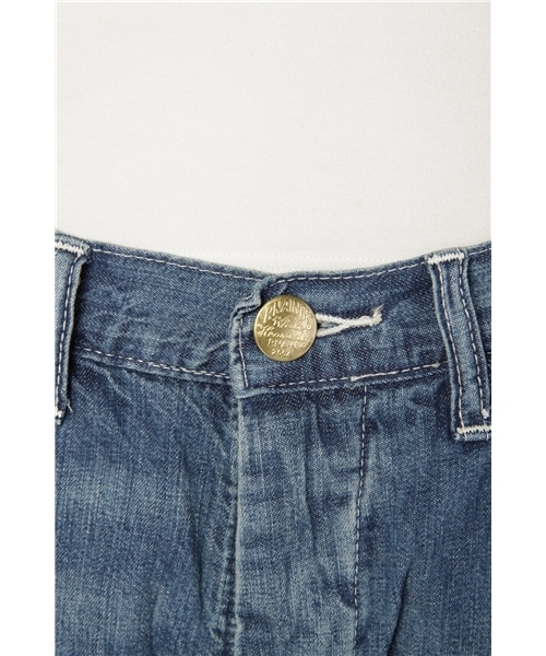 RNA-N（アールエヌエーエヌ）の「R2171 ８０ｏｚワイドルーズペインター（デニムパンツ・レディース・ライトインディゴブルー/インディゴブルー/ワンウォッシュ・MEDIUM/X-SMALL/SMALL）」の9枚目の写真