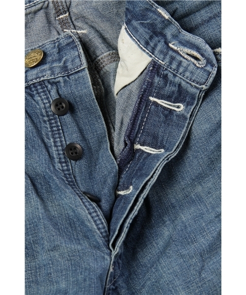 RNA-N（アールエヌエーエヌ）の「R2171 ８０ｏｚワイドルーズペインター（デニムパンツ・レディース・ライトインディゴブルー/インディゴブルー/ワンウォッシュ・MEDIUM/X-SMALL/SMALL）」の12枚目の写真