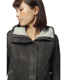 ダクテ (Dacute) ムートンコート 中古・古着通販】DACUTE (ダクテ) ムートンベスト ブラウン サイズ:48