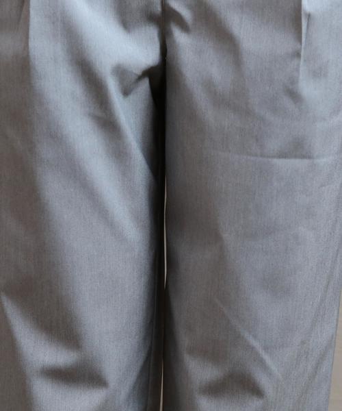 coen（コーエン）の「スプリングタックテーパードパンツ（その他パンツ・レディース・ネイビー/ライトグレー・LARGE/SMALL/MEDIUM）」の11枚目の写真
