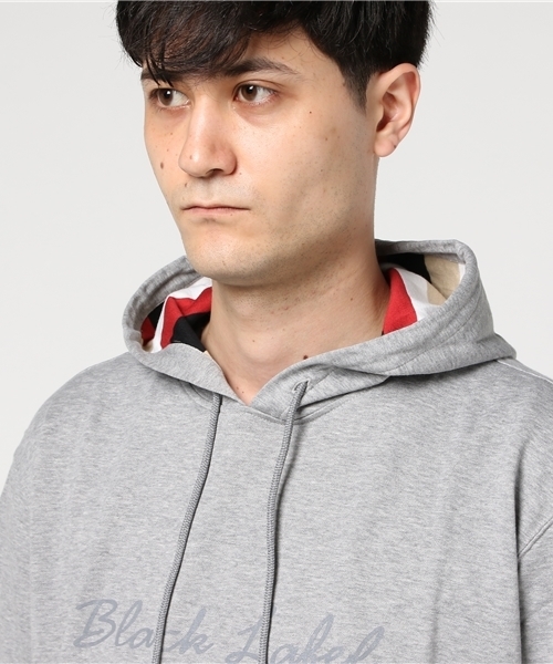 BLACK LABEL CRESTBRIDGE(ブラックレーベル・クレストブリッジ)の「サマーハーフスリーブパーカー(パーカー・メンズ・ライトグレー/ネイビー・L/M)」の5枚目の写真