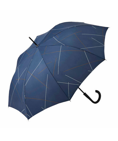 BRUNO（ブルーノ）の「ワンタッチアンブレラ コンフェッティ（長傘・レディース・カーキ/ホワイト/ピンク/グリーン/レッド/ネイビー・ﾌﾘ-）」の4枚目の写真