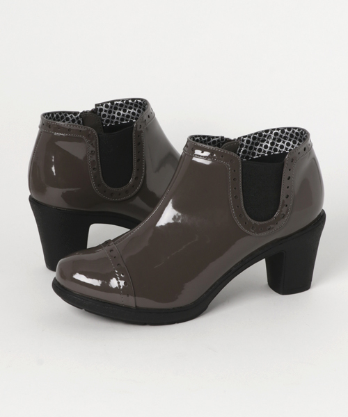 cava cava（サヴァサヴァ）の「〈cavacava (サヴァサヴァ)〉　レインブーティ（レインシューズ・レディース・ブラック/グレー/カーキ/グレイッシュベージュ・L/LL/M/S）」の9枚目の写真