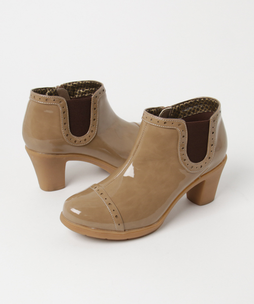 cava cava（サヴァサヴァ）の「〈cavacava (サヴァサヴァ)〉　レインブーティ（レインシューズ・レディース・ブラック/グレー/カーキ/グレイッシュベージュ・L/LL/M/S）」の10枚目の写真