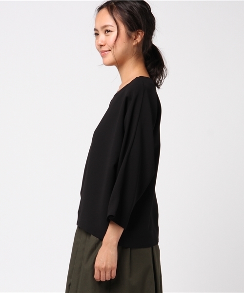 RIVE DROITE（リヴドロワ）の「クルーネックドルマンブラウス（シャツ/ブラウス・レディース・ブラック・FREE）」の3枚目の写真