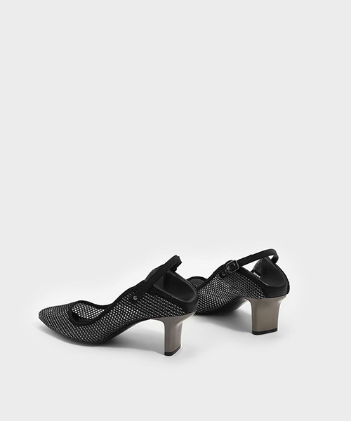 CHARLES & KEITH(チャールズ & キース)の「ポインテッドスリングバックヒール / POINTED SLINGBACK HEELS(サンダル・レディース・ブラック/ブラック系その他・23cm/25cm/22.5cm/23.5cm/24.5cm)」の16枚目の写真