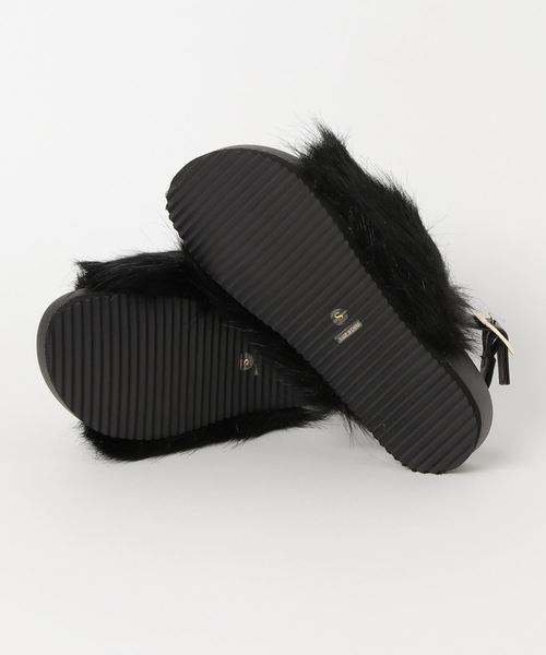 GeeRA（ジーラ）の「しなやかソール！！ふわふわサンダル（サンダル・レディース・ブラック/グレー・SMALL/LARGE/X-LARGE/MEDIUM）」の4枚目の写真