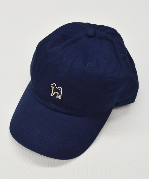 SONTAKU（ソンタク）の「NEWHATTAN/ニューハッタン/SONTAKU　柴犬キャップ（キャップ・メンズ・ホワイト/ブラック/ベージュ/ネイビー/ダークインディゴブルー/カモフラージュ/ライトインディゴブルー/ライトピンク/ブルー系その他/ブラック系その他/ウッドランド・FREE）」の9枚目の写真