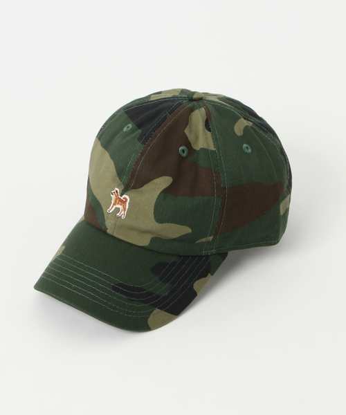 SONTAKU（ソンタク）の「NEWHATTAN/ニューハッタン/SONTAKU　柴犬キャップ（キャップ・メンズ・ホワイト/ブラック/ベージュ/ネイビー/ダークインディゴブルー/カモフラージュ/ライトインディゴブルー/ライトピンク/ブルー系その他/ブラック系その他/ウッドランド・FREE）」の21枚目の写真