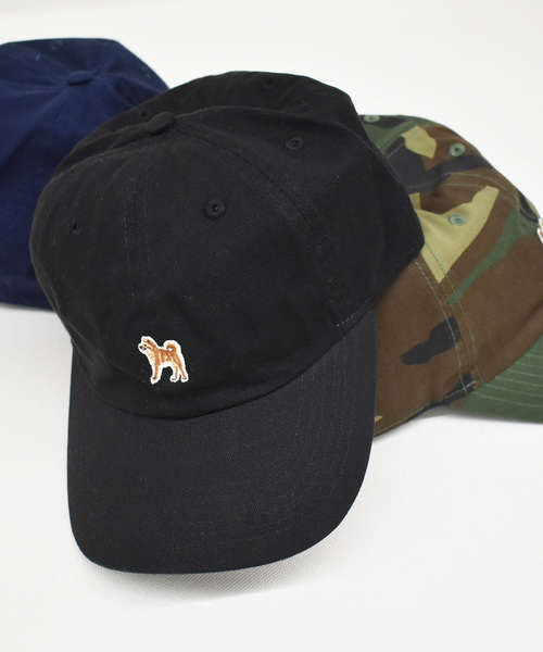 SONTAKU（ソンタク）の「NEWHATTAN/ニューハッタン/SONTAKU　柴犬キャップ（キャップ・メンズ・ホワイト/ブラック/ベージュ/ネイビー/ダークインディゴブルー/カモフラージュ/ライトインディゴブルー/ライトピンク/ブルー系その他/ブラック系その他/ウッドランド・FREE）」の22枚目の写真