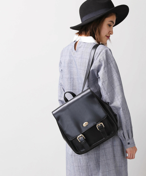 Wego ウィゴー のファッション バッグ バックパック リュック Wego ダブルベルトミニリュック バックパック リュック セール