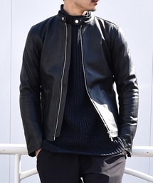 SHIPS | SU: シープレザー シングルライダース■(ライダースジャケット)