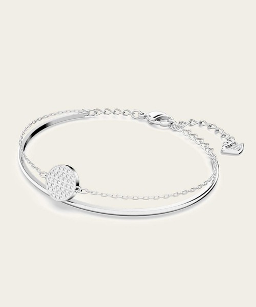【公式】【スワロフスキー】Ginger ブレスレット、ロジウム・コーティング（ブレスレット）｜SWAROVSKI（スワロフスキー）