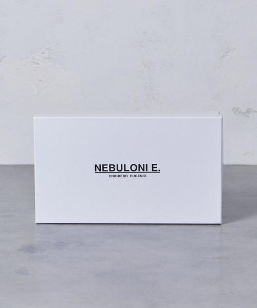 NEBULONI E（ネブローニ）の「＜NEBULONI E. （ネブローニ）＞スクエア フラットサンダル（サンダル・レディース・オレンジ/ネイビー・35h/36/35/36h/37/37h/38）」の11枚目の写真
