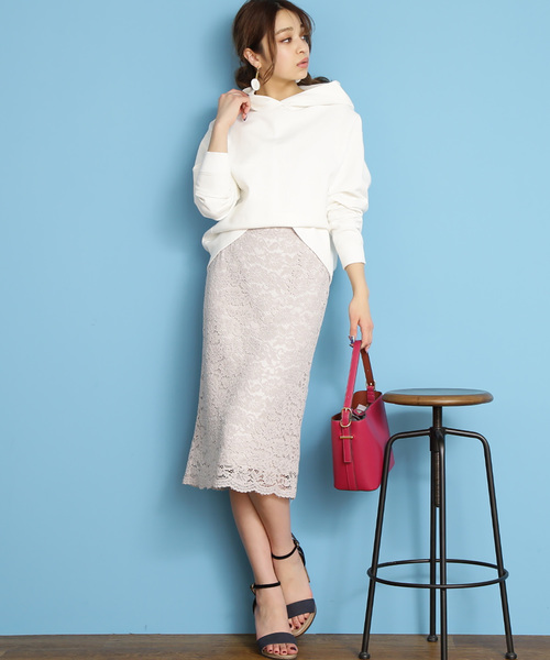 N.(N. Natural Beauty Basic)(エヌエヌナチュラルビューティーベーシック)の「【JJ 3月号掲載】スウェットパーカー(Tシャツ/カットソー・レディース・ホワイト/ベージュ/グリーン・MEDIUM)」の17枚目の写真