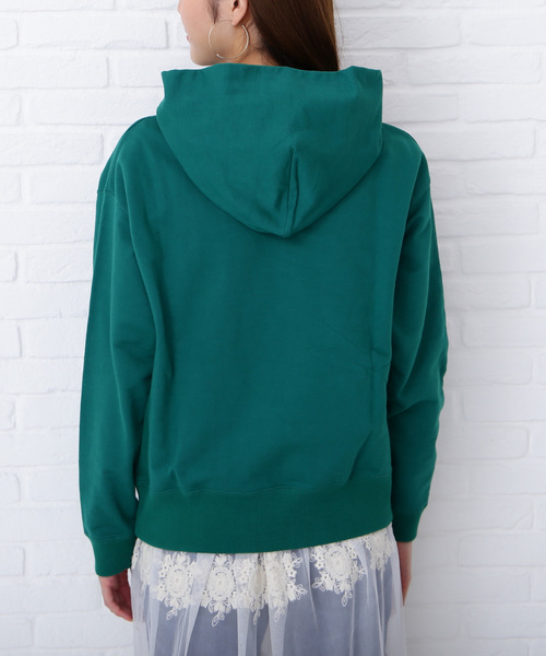 N.(N. Natural Beauty Basic)(エヌエヌナチュラルビューティーベーシック)の「【JJ 3月号掲載】スウェットパーカー(Tシャツ/カットソー・レディース・ホワイト/ベージュ/グリーン・MEDIUM)」の19枚目の写真
