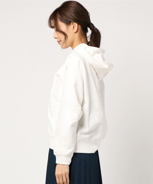 N.(N. Natural Beauty Basic)(エヌエヌナチュラルビューティーベーシック)の「【JJ 3月号掲載】スウェットパーカー(Tシャツ/カットソー・レディース・ホワイト/ベージュ/グリーン・MEDIUM)」の14枚目の写真