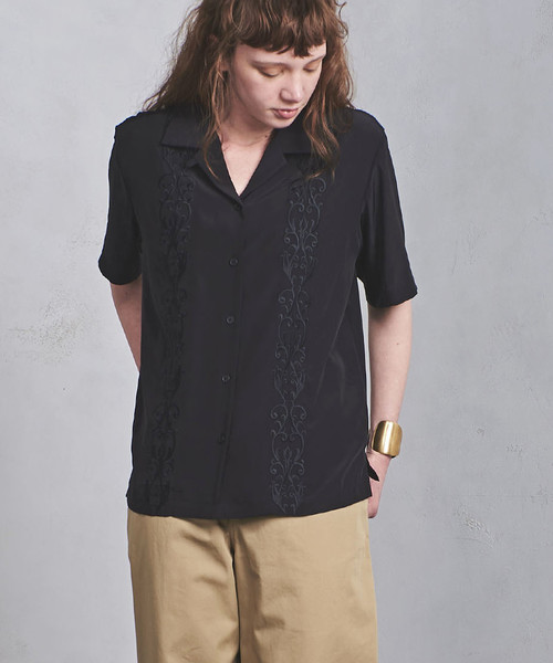 UNITED ARROWS（ユナイテッドアローズ）の「UGMSC 刺繍 オープンカラー 