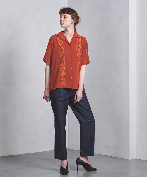 UNITED ARROWS（ユナイテッドアローズ）の「UGMSC 刺繍 オープンカラー 