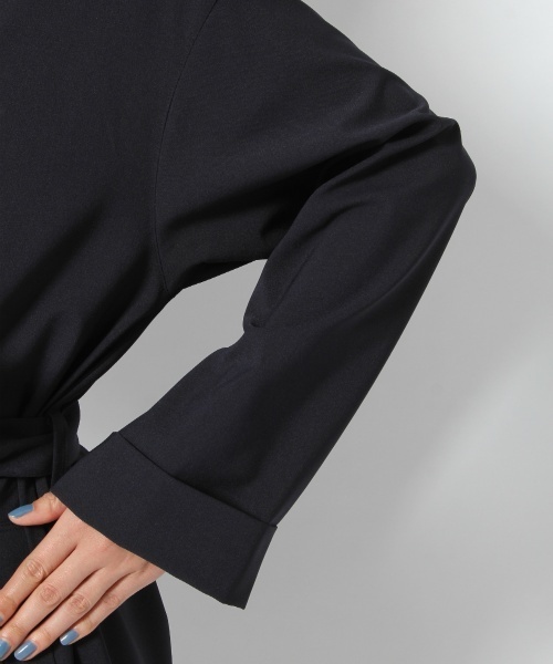 laboratory work（ラボラトリーワーク）の「ガウンコート（トレンチコート・レディース・ベージュ/ブルー/ネイビー・MEDIUM）」の6枚目の写真