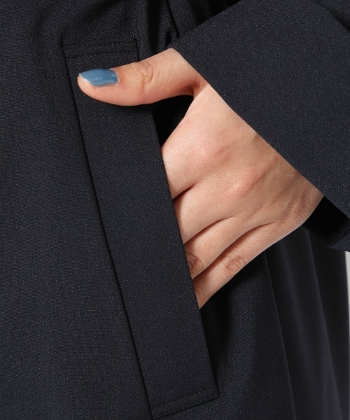 laboratory work（ラボラトリーワーク）の「ガウンコート（トレンチコート・レディース・ベージュ/ブルー/ネイビー・MEDIUM）」の14枚目の写真