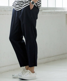 WEGO | WEGO/フランスリネンクロップドペグトップパンツ(スラックス)