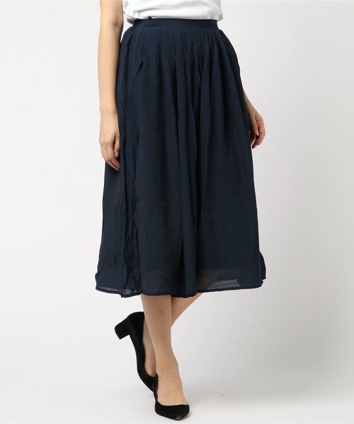 LBC（エルビーシー）の「スラブガウチョパンツ（その他パンツ・レディース・オリーブ/ネイビー・M/L）」の9枚目の写真