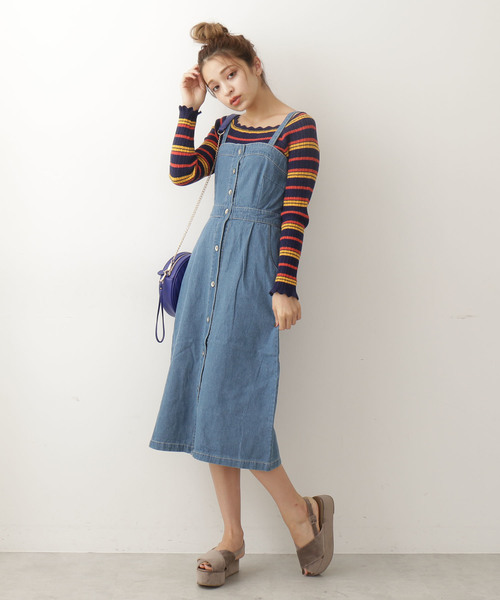 FREE'S MART（フリーズマート）の「フロントボタンデニムジャンパー