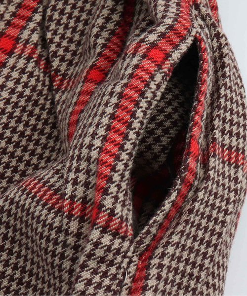 Seraph（セラフ）の「4色2柄チェックワンピース（ワンピース・キッズ・グレー/レッド/ネイビー/ブラウン・140/95/130/120/80/110/100/90）」の11枚目の写真