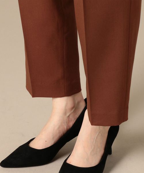 Doux archives（ドゥアルシーヴ）の「サス付きテーパードパンツ（その他パンツ・レディース・ネイビー/ブラウン/グレー/モカ・SMALL/MEDIUM）」の10枚目の写真