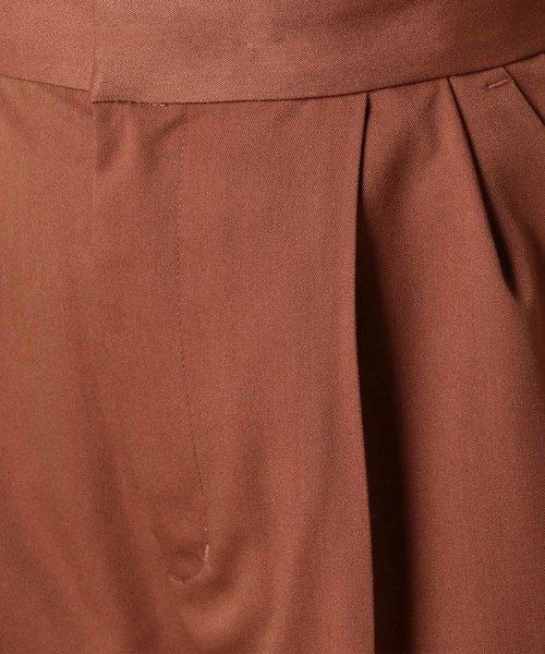 Doux archives（ドゥアルシーヴ）の「サス付きテーパードパンツ（その他パンツ・レディース・ネイビー/ブラウン/グレー/モカ・SMALL/MEDIUM）」の16枚目の写真