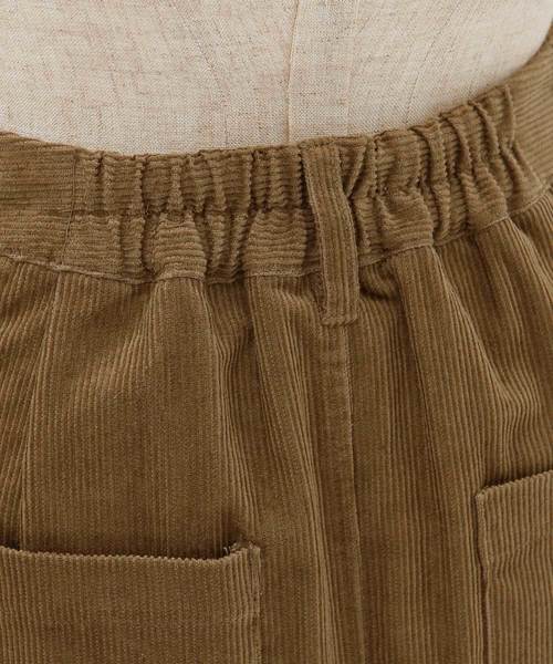 Luz Llena（ラズレナ）の「コーデュロイベイカーミニスカート（スカート・レディース・ブラック/ベージュ/パープル・MEDIUM）」の13枚目の写真