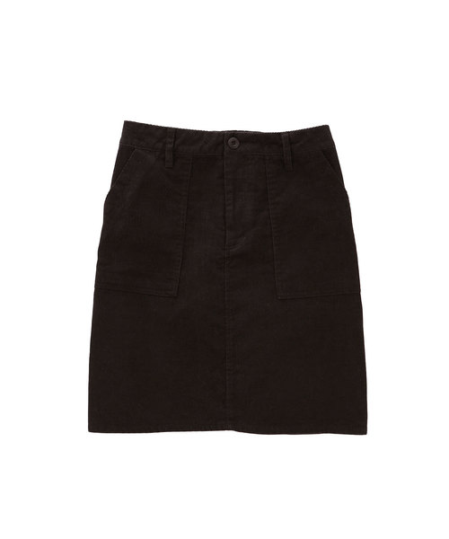 Luz Llena（ラズレナ）の「コーデュロイベイカーミニスカート（スカート・レディース・ブラック/ベージュ/パープル・MEDIUM）」の11枚目の写真