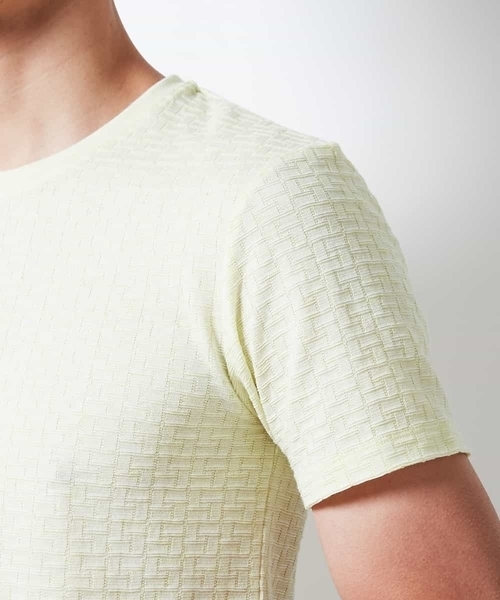 MICHEL KLEIN HOMME (ミッシェルクランオム)の「カットソー(スラブリンクスクルー)(Tシャツ/カットソー・メンズ・ネイビー/グレー/クリーム/ホワイト・46/48/44/52/51)」の11枚目の写真