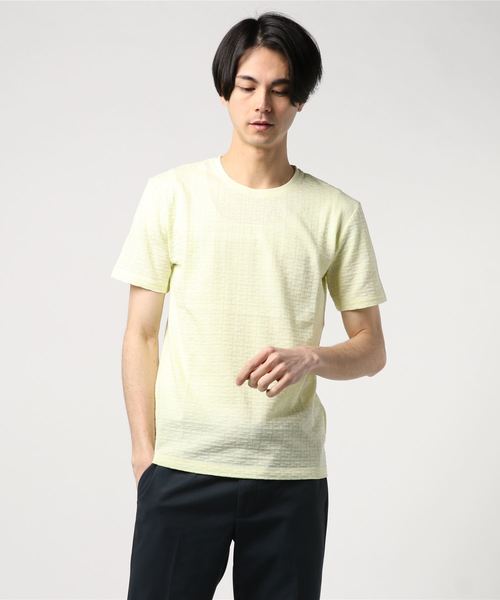 MICHEL KLEIN HOMME (ミッシェルクランオム)の「カットソー(スラブリンクスクルー)(Tシャツ/カットソー・メンズ・ネイビー/グレー/クリーム/ホワイト・46/48/44/52/51)」の22枚目の写真